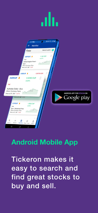 Tickeron mobile apps