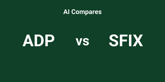 ADP vs SFIX - Comparison tool | Tickeron