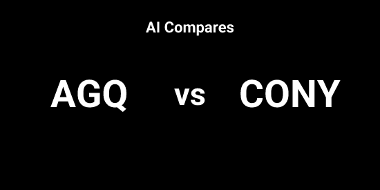 AGQ vs CONY - Comparison tool | Tickeron