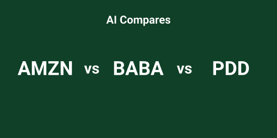 AMZN or BABA or PDD - Pick the Best tool | Tickeron