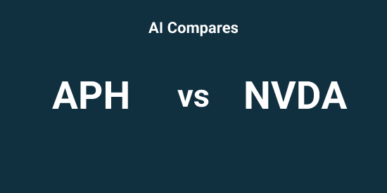 APH vs NVDA - Comparison tool | Tickeron