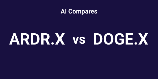 ARDR.X vs DOGE.X - Comparison tool | Tickeron