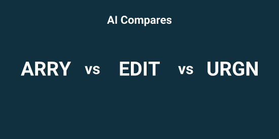 ARRY or EDIT or URGN - Pick the Best tool | Tickeron