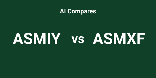 ASMIY vs ASMXF - Comparison tool | Tickeron