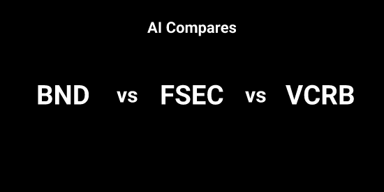 BND or FSEC or VCRB - Pick the Best tool | Tickeron