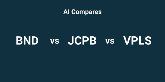 BND or JCPB or VPLS - Pick the Best tool | Tickeron