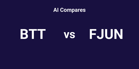 BTT vs FJUN - Comparison tool | Tickeron
