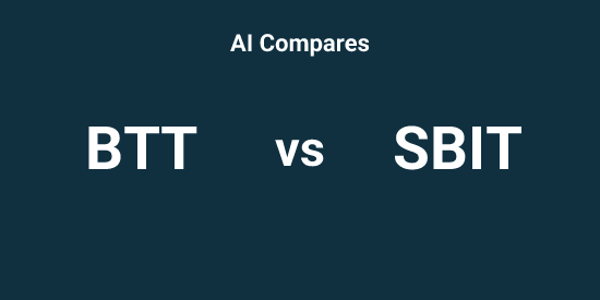 BTT vs SBIT - Comparison tool | Tickeron