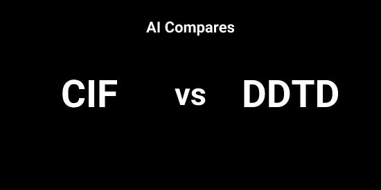 CIF vs DDTD - Comparison tool | Tickeron