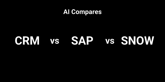 CRM or SAP or SNOW - Pick the Best tool | Tickeron