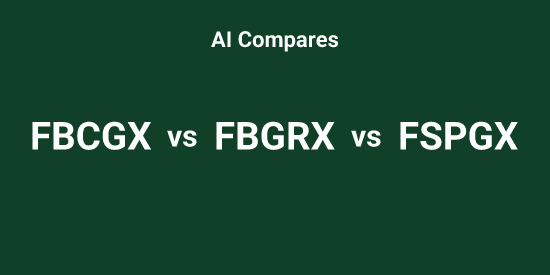 FBCGX or FBGRX or FSPGX - Pick the Best tool | Tickeron