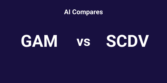 GAM vs SCDV - Comparison tool | Tickeron