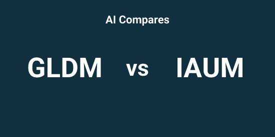 GLDM vs IAUM - Comparison tool | Tickeron
