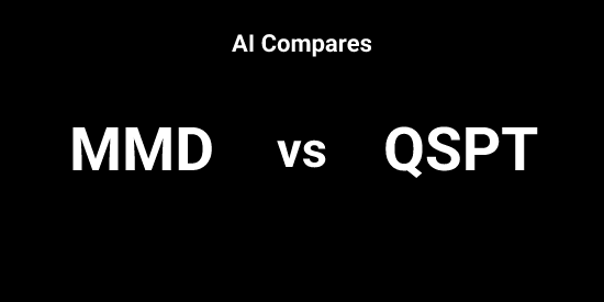 MMD vs QSPT - Comparison tool | Tickeron