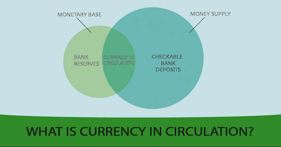 What is currency in circulation?