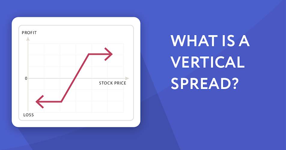What is a vertical spread?