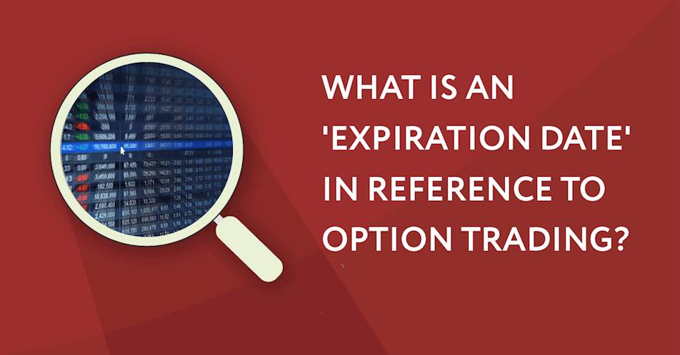 What is an 'expiration date' in reference to option trading?