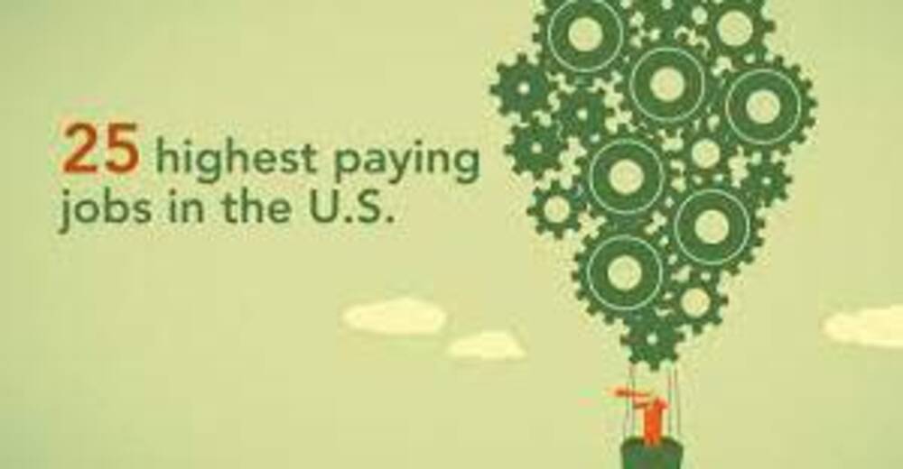 What is the highest-paid occupation in the US?