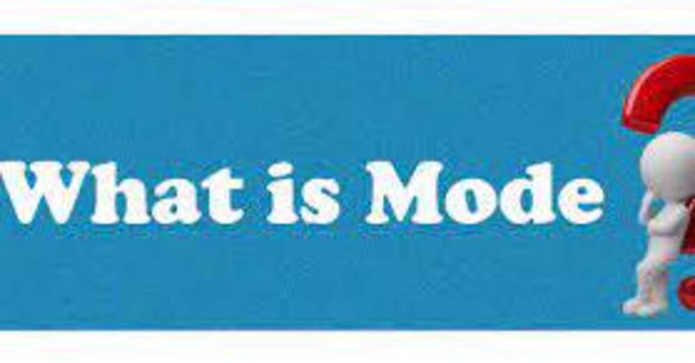 Mode: How is the mode calculated in statistics?
