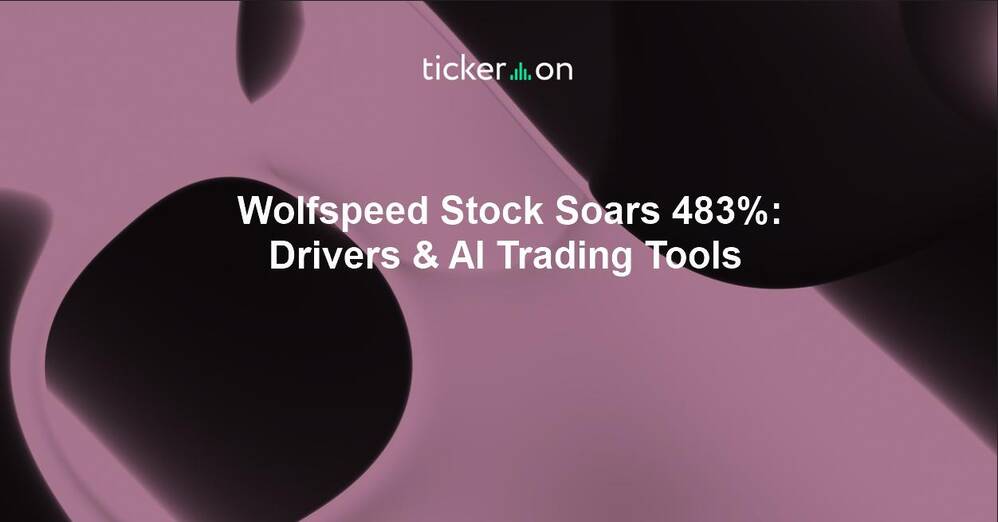 Wolfspeed’s 483.15% Surge in Five Days: Q3 2025 Earnings Outlook and Growth Drivers