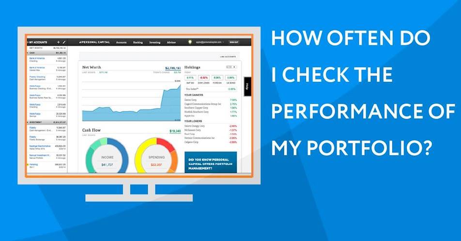 How often do I check the performance of my portfolio?