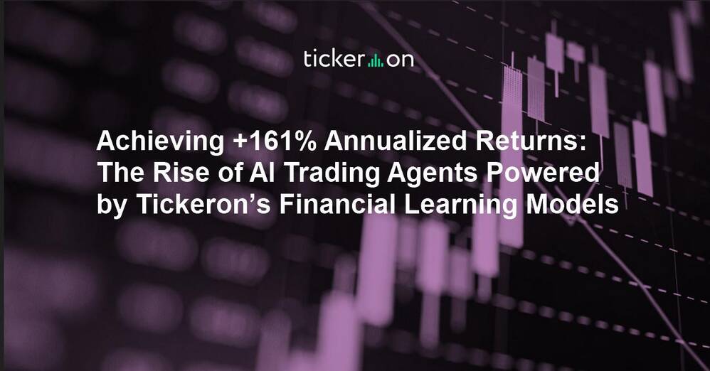 Achieving +161% Annualized Returns: The Rise of AI Trading Agents Powered by Tickeron’s Financial Learning Models