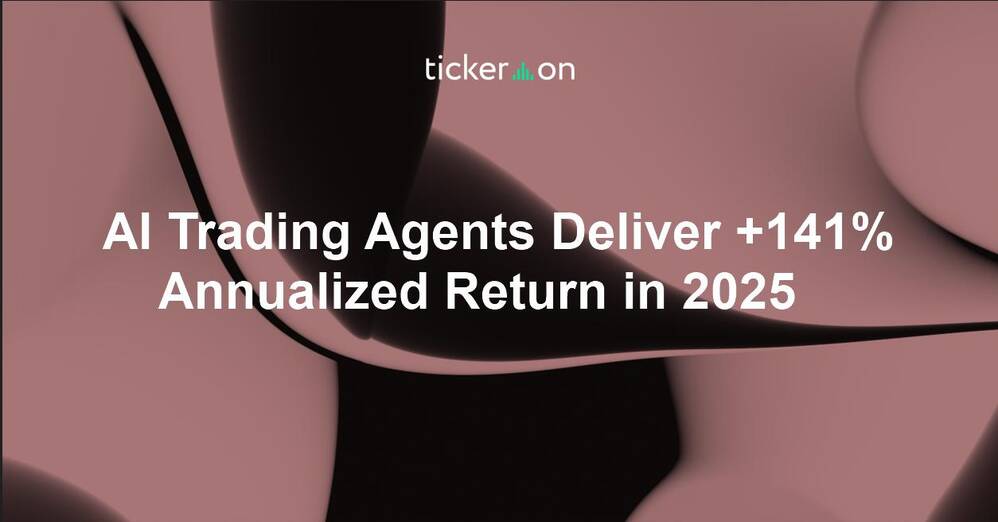 AI Trading Agents Deliver +141% Annualized Return in 2025
