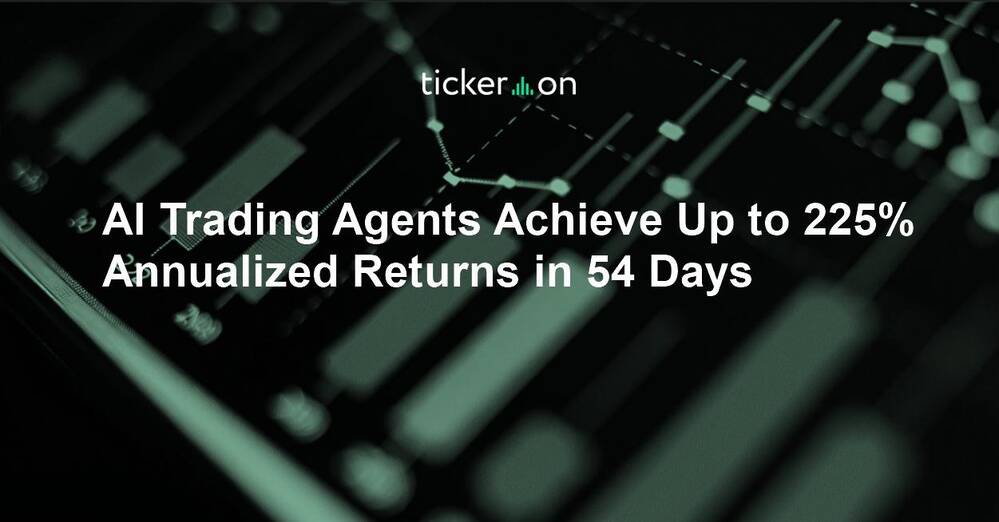 AI Trading Agents Achieve Up to 225% Annualized Returns in 54 Days