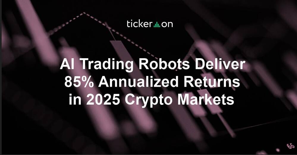 AI Trading Robots Deliver 85% Annualized Returns in 2025 Crypto Markets
