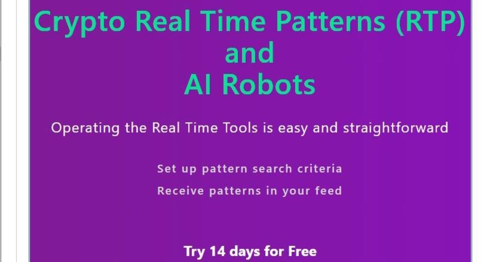 TICKERON UNVEILS CRYPTO REAL-TIME PATTERNS + AI Crypto Trading Agent: 500+ ASSETS SCANNED, 20+ PATTERNS DETECTED, 68% SUCCESS RATE – 14-DAY FREE TRIAL LIVE NOW