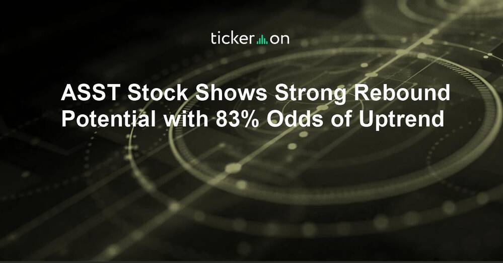 ASST Stock Shows Strong Rebound Potential with 83% Odds of Uptrend