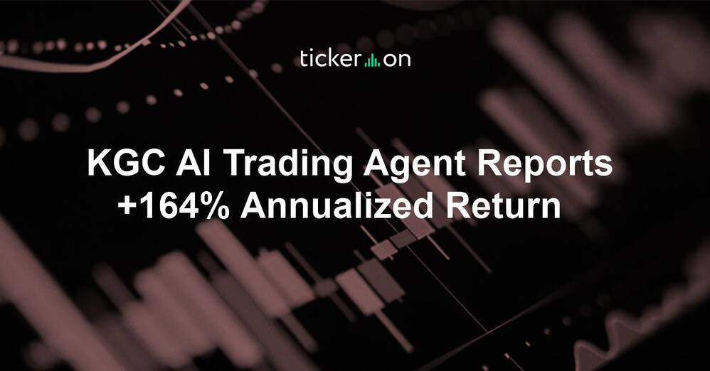 KGC AI Trading Agent Reports +164% Annualized Return