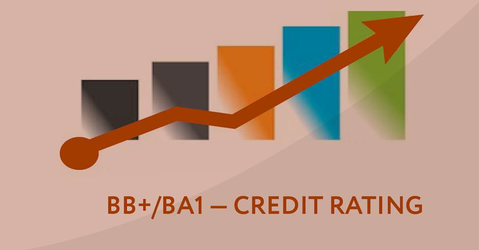 BB+/Ba1 — credit rating